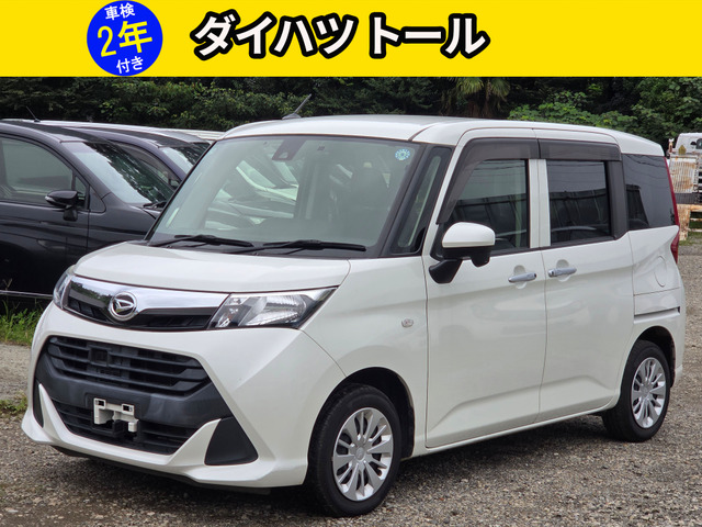 トール 1.0 X SAII 25年製タイヤ 禁煙車 レーダーブレーキ