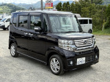 N-BOXカスタム G Lパッケージ 4WD 7インチナビ 純正15AW 片側パワスラ