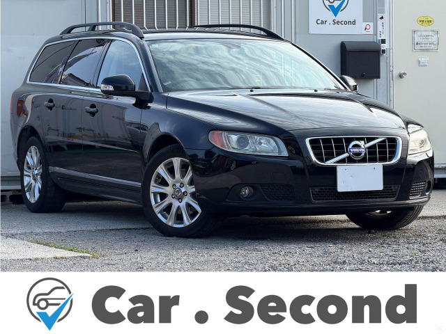 V70 2.5T LE 純正ナビ 黒革シート バックカメラ