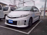 エスティマ 2.4 アエラス 純正8インチナビ!ローダウン!