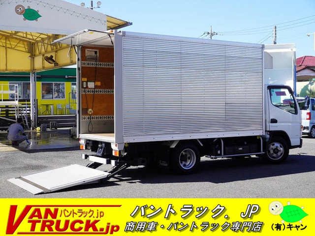 キャンター アルミバン セミロング サイドドア 跳上パワーゲート