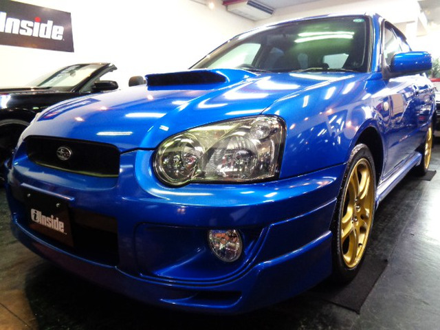 インプレッサスポーツワゴン 2.0 WRX 4WD STI仕様エアロEJ20BOXERターボ