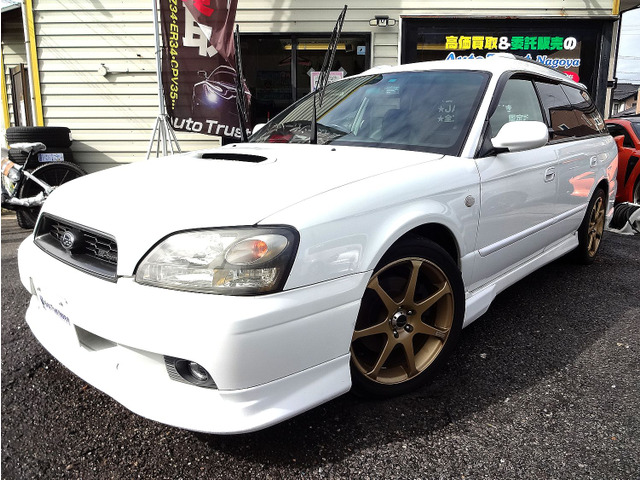 レガシィツーリングワゴン 2.0 GT-B E-tune II 4WD ワンオーナー MODEL7アルミ 5MT