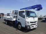 キャンター 3.0 ワイド ロング 高床 ディーゼル 3段クレーン付車載ローダー RC付