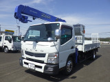 キャンター 3.0 ワイド ロング 高床 ディーゼル 3段クレーン付車載ローダー RC付