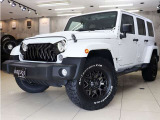 ラングラー アンリミテッド ポーラーエディション 4WD ワンオーナー 新品社外AW 黒革...