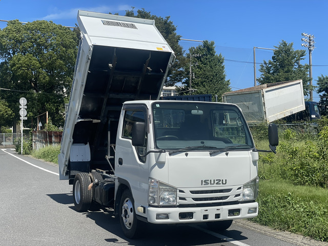 エルフ 3.0 強化ダンプ フルフラットロー ディーゼル 最大積載量 3,000kg・車検付