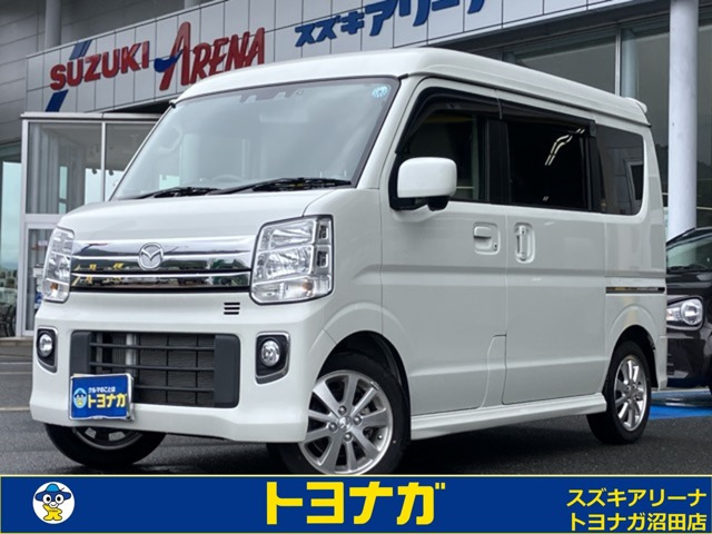 スクラムワゴン PX ターボ ハイルーフ 4WD デュアルカメラブレーキサポート 純正ナビT