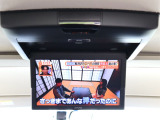後席も快適♪フリップダウンモニター!!!
