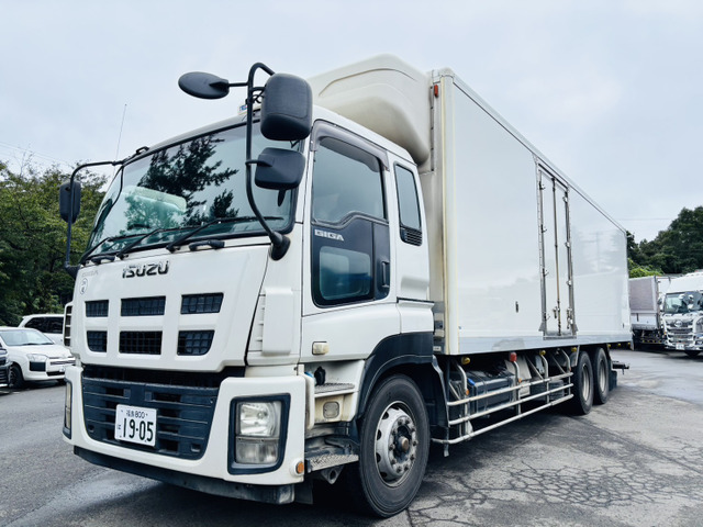 ギガ 低温冷凍車 格納PG付 車検付