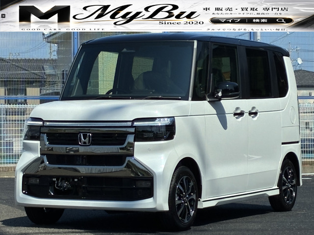 N-BOXカスタム コーディネートスタイル 2トーン 9インチホンダコネクトナビ/マルチビ...
