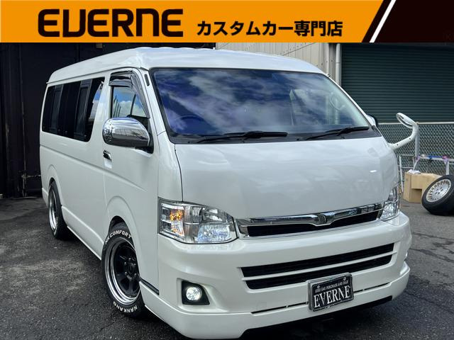 ハイエース 2.7 GL ロング ミドルルーフ 10人乗り/キャンピング仕様/ローダウン