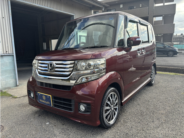 N-BOXカスタム G ターボ パッケージ 車検令和10年2月24日まで!即乗りOK