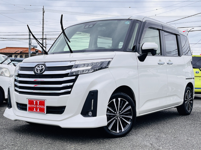 ルーミー 1.0 カスタム G-T 9インチナビTV バックモニター