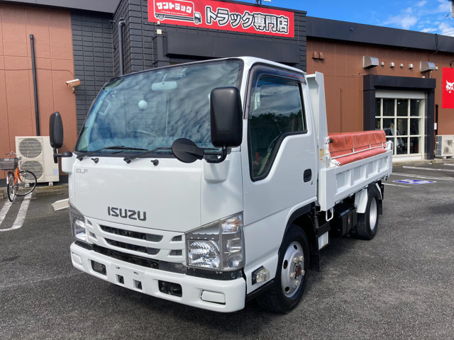 エルフ 2.5t積・ダンプ・4WD・全低床