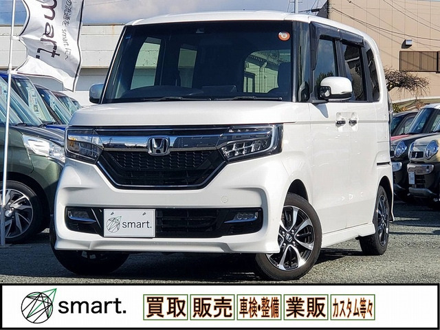 N-BOXカスタム G L ホンダセンシング 衝突軽減B/ナビ/Bカメラ/電スラ/電格