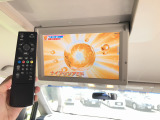 フリップダウンモニター リモコン完備