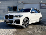 【中古車情報】BMW X3 xドライブ20d Mスポーツ ディーゼル 4WD ハイラインパッケージ 茶革シート の中古車詳細（走行距離：7万km、カラー：ホワイト、販売地域：北海道札幌市東区中沼町）