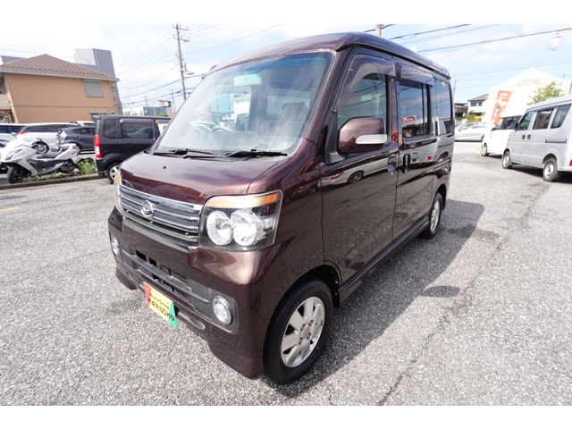 アトレーワゴン カスタムターボ RS リミテッド 社外ナビTV左側PスライドドアETC