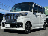 スペーシアカスタム ハイブリッド(HYBRID)  XSターボ 衝突軽減/8型ナビ/2トーン/ターボ
