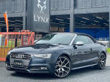 S5カブリオレ 3.0 4WD 黒革 V6T オープンカー 禁煙車