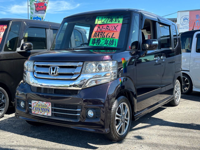 N-BOXカスタム G Lパッケージ ☆車検2年渡☆バックカメラ☆両側電スラ☆