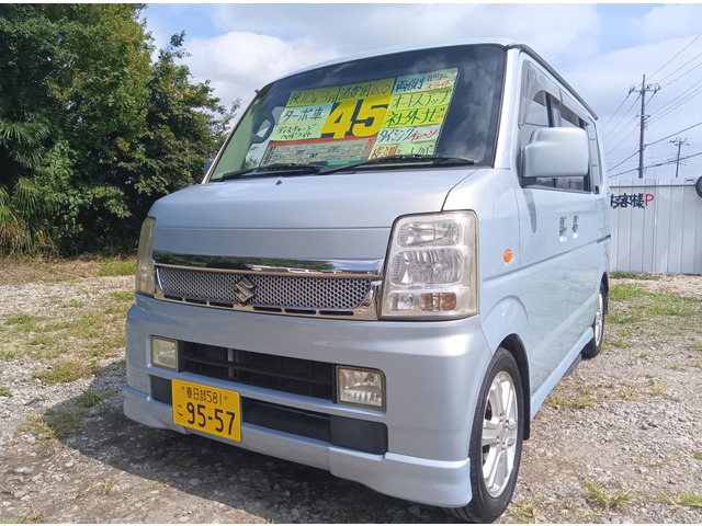 エブリイワゴン PZターボスペシャル ディスチャージランプ 車検10年3月迄「直ぐに乗...