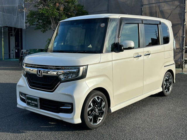 N-BOXカスタム G L ターボ ホンダセンシング ユーザー買取車両 純正ナビ TV
