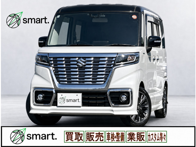スペーシアカスタム ハイブリッド(HYBRID) XSターボ 衝突軽減/8型ナビ/2トーン/ターボ
