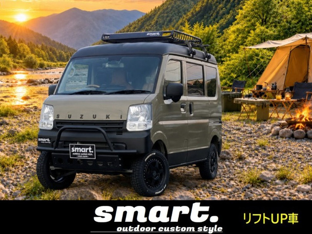 エブリイ PA ハイルーフ 5AGS smartアウトドアカスタムスタイル