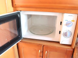 調理時の必需品♪電子レンジ付き(発電機又は外部電源使用時♪)!!!