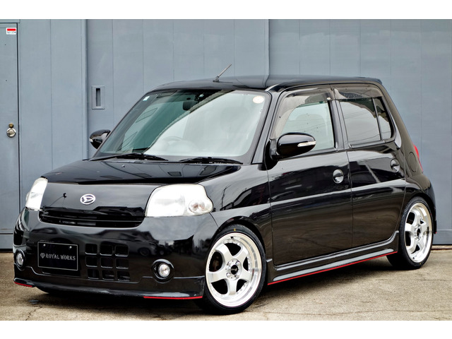 エッセ カスタム 新品ステルスレーシング16インチアルミ