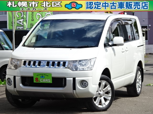 デリカD:5 2.4 G パワーパッケージ 4WD 両側パワースライドドア 社外ナビ 地デジ