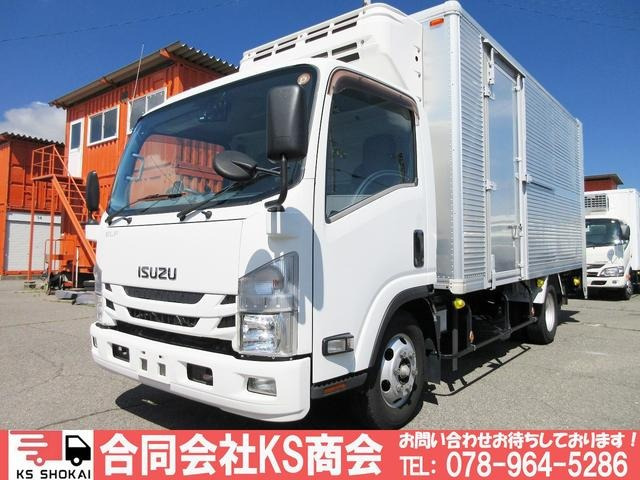 エルフ 冷蔵冷凍車 ワイドロング 格納PG付