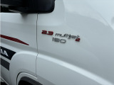 180馬力タイプのエンジン搭載車。