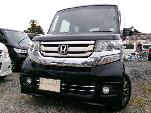 N-BOXカスタム G 1SegSDナビ+Bモニタ エアロFOG