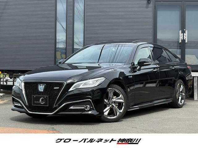 クラウン ハイブリッド 2.5 RS アドバンス ブラックハーフレザーシート LEDヘッド