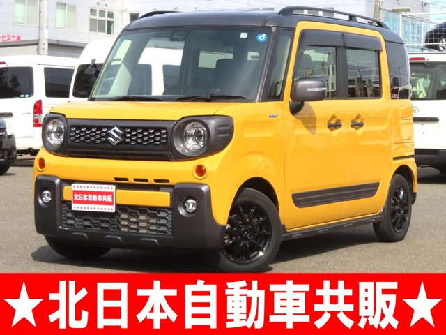 スペーシアギア ハイブリッド(HYBRID) XZ 4WD 2年車検(付)・衝突軽減ブレーキ
