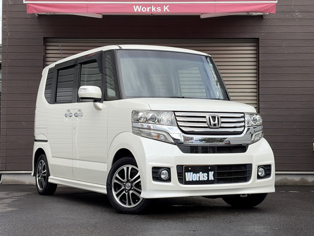 N-BOX+カスタム G ターボ SSパッケージ 純正ナビ 地デジ 両側電動 バックカメラ