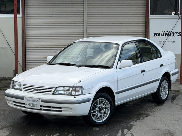 コルサセダン 1.5 AX リミテッド 4WD 最終型 旭川58 ワンオーナー 外アルミ