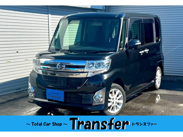 タントカスタム X 4WD 検2年付ナビBカメラBT接続ドラレコ