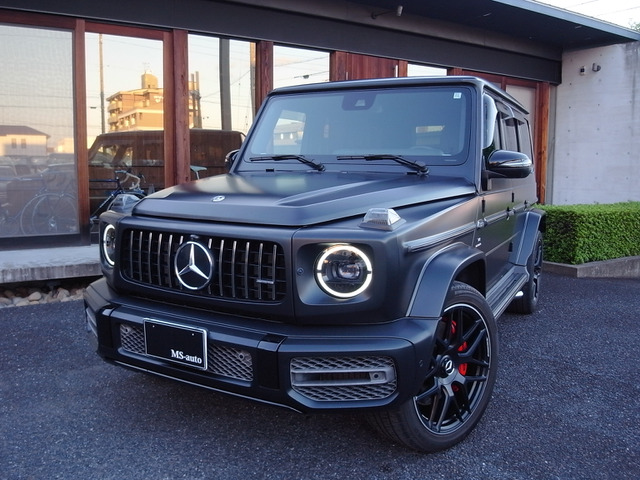 Gクラス AMG G63 エディション マットブラック 4WD 限定車サンルーフナビTV全方位モ...