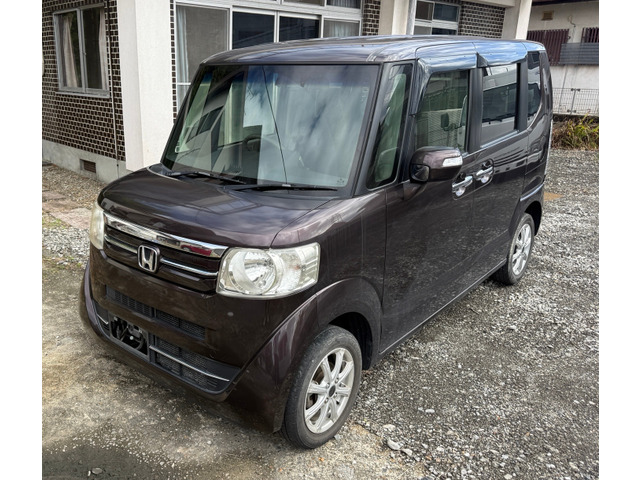 N-BOX G Lパッケージ 4WD 両側パワスラ/プッシュスタート/ETC