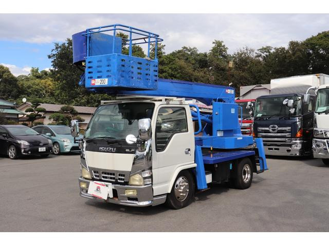 エルフ  高所作業車 自走行 ユーザー買取車