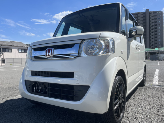 N-BOX G Lパッケージ ETC・車検2年付き・パワスラ・チェーン