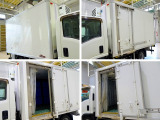 荷台内寸:330&times;164&times;175 床ステンレス/すのこ付(3cm) 左サイドスライドドア ラッシング2段(63/123)/ベルト2個 荷室LED灯2個 仕切り扉付(脱着可) -30度設定 -7度確認