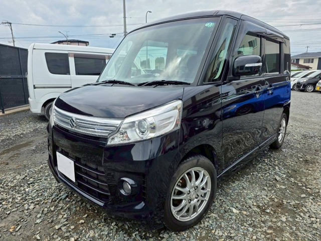 スペーシアカスタム  カスタム TS 4WD ターボ ナビ TV バックカメラ 両側パワスラ