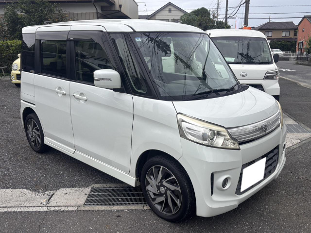 スペーシアカスタム TS 両側パワスラ・キーレス