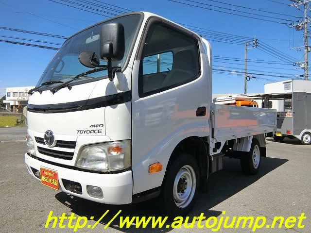トヨエース 3.0 シングルジャストロー ディーゼル 4WD 1.2t 低床 3方開 4WD