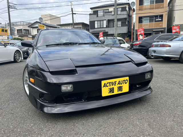 180SX 2.0 タイプII サンルーフ付き 社外マフラー エアロ